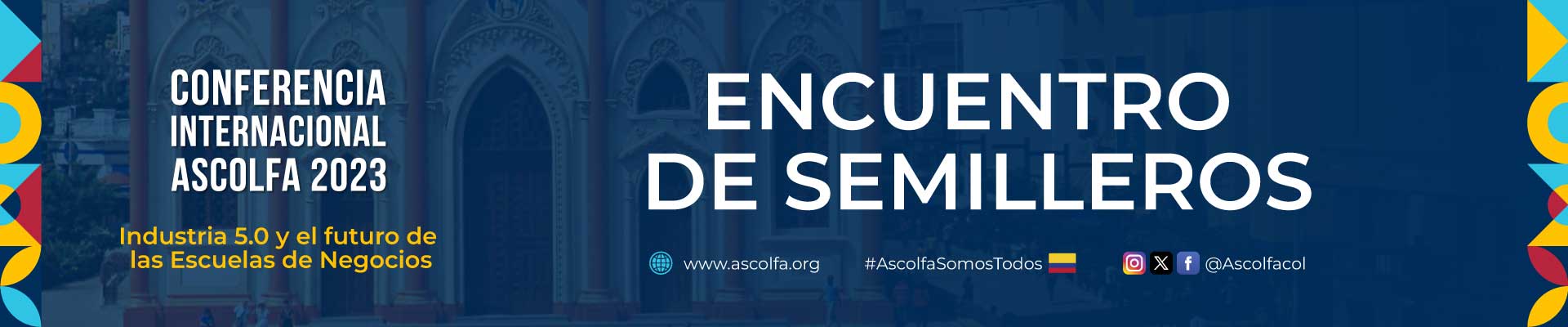 Banner Conferencia Internacional ASCOLFA 2023