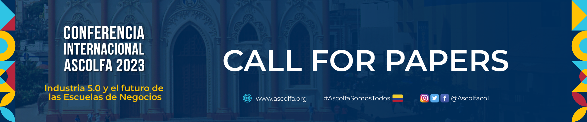 Call For Papers Conferencia ASCOLFA 2023